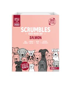 Scrumbles - Wet Dog Food Salmon - 7 x 395g