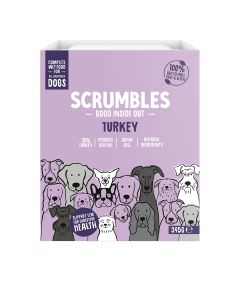 Scrumbles - Wet Dog Food Turkey - 7 x 395g
