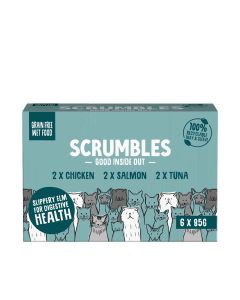Scrumbles - Wet Cat Food Multipack - 6 x (6 x 85g)
