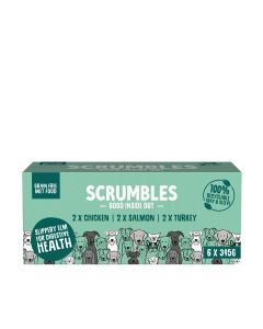 Scrumbles - Wet Dog Food Multipack - 1 x (6 x 395g)