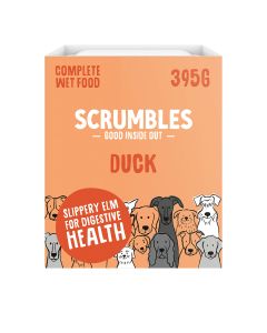 Scrumbles  - Wet Dog Food Duck  - 7 x 395g