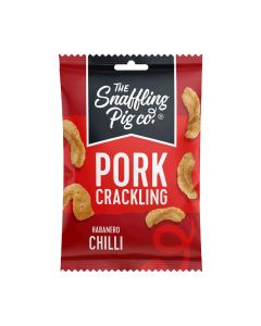 The Snaffling Pig - Hot to Trot Habenero Pork Crackling - 12 x 40g