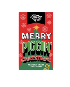 The Snaffling Pig - Pork Crackling Advent Calendar (24 x 5g Packets) - 14 x 120g