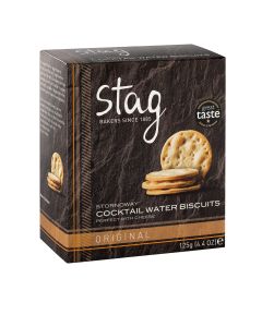 Stag Bakeries - Cocktail Original Water Biscuits - 12 x 100g