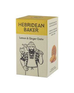 Hebridean Baker - Lemon & Ginger Oaties - 12 x 150g