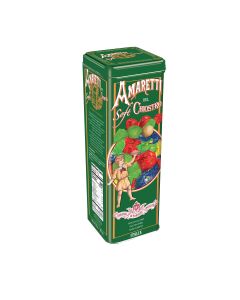 Chiostro di Saronno - Green Tower Tin of Soft Amaretti - 12 x 180g