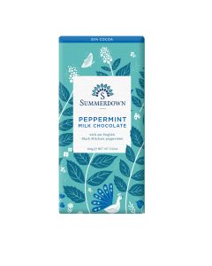 Summerdown - Peppermint Milk Chocolate Bar  - 12 x 100g