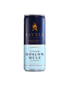 Savyll - Alcohol-free cocktail, RTD Moscow Mule - 12 x 250ml 