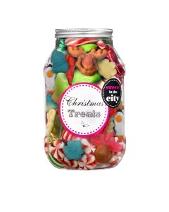 Sweets in the City - Christmas Treats Gift Jar - 10 x 425g