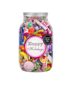 Sweets in the City - Happy Holidays Gift Jar - 10 x 425g