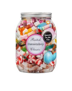 Sweets in the City - Festive British Sweetshop Classics Giant Jar - 5 x 1kg