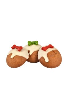 The Barking Bakery - Yappy Woofmas Christmas Pudding Cookie - 12 x 60g