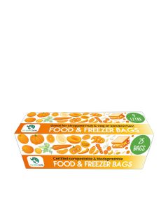Eco Green Living - Food and Freezer Bags 6L (25 Bags) - 36 x 10g