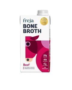Freja - Beef Bone Broth - 6 x 500ml