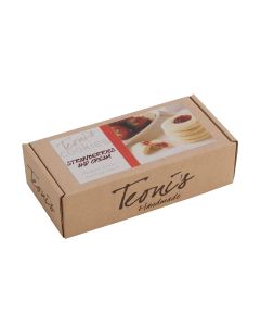 Teoni's - Strawberries & Cream Shortbread - 15 x 170g