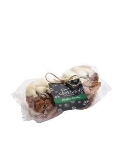 Teonis - White Chocolate Dipped Christmas Pudding Cookies - 12 x 307g