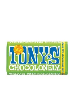 Tony's Chocolonely - Dark Chocolate, Almonds & Sea Salt - 15 x 180g