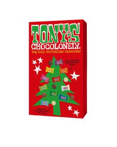 Tony's Chocolonely - Fairtrade Christmas Chocolonely Countdown Calendar - 12 x 225g