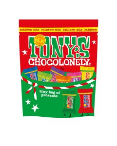 Tony's Chocolonely - Fairtrade Tiny Tony's Christmas Pouch - 6 x 135g