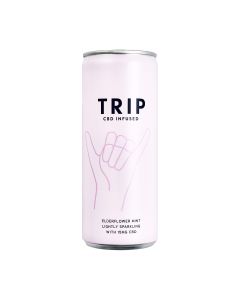 TRIP - CBD Infused Elderflower Mint Drink - 12 x 250ml