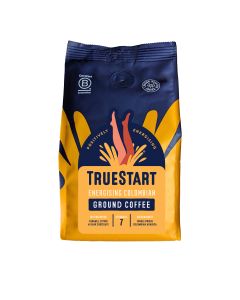 TrueStart Coffee - Energising Colombian Ground Coffee - 6 x 200g