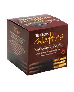 Tregroes Waffles - Dark Chocolate Coated Butter Toffee Waffles - 6 x 270g