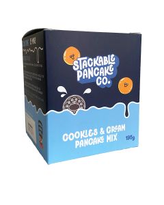Stackable Pancake Co. - Cookies & Cream Pancake Mix - 15 x 195g