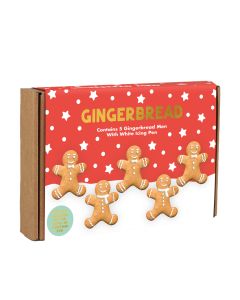 The Treat Kitchen - Gingerbread People Icing Kit with Icing Pen - 12 x 129g