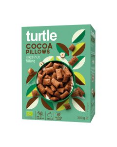 Turtle - Cocoa Pillows with Hazelnut Filling - 12 x 300g