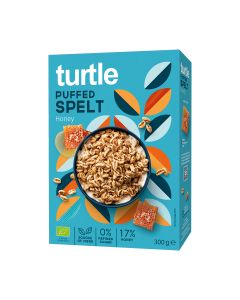 Turtle - Puffed Spelt & Honey - 9 x 300g