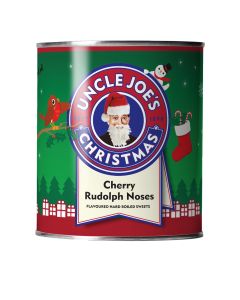 Uncle Joe's Mint Balls - Cherry Rudolph Noses Gift Tin - 6 x 120g