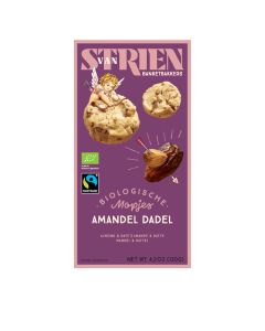 Van Strien - All butter Organic Fairtrade almond date cookies - 6 x 120g