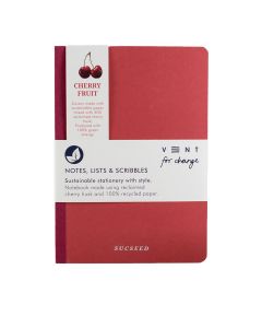 Vent for Change - A5 Notebook Cherry Husk - 6 x 234g