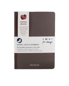 Vent for Change - A6 Notebook Coffee Bean - 6 x 111g