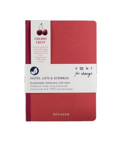 Vent for Change - A6 Notebook Cherry Husk - 6 x 111g