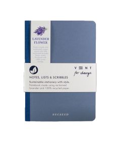 Vent for Change - A6 Notebook Lavender - 6 x 111g