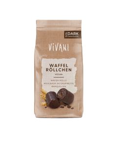 Vivani - Organic & Fairtrade Dark Chocolate Wafer Rolls Pouch - 6 x 125g