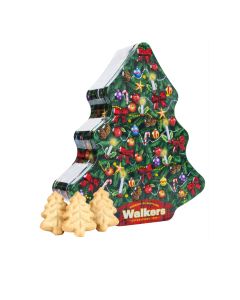 Walkers Shortbread - Christmas Tree Shortbread Tin - 12 x 225g