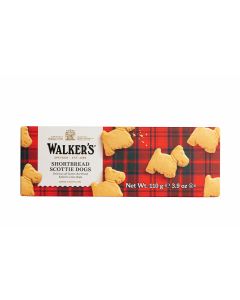 Walkers Shortbread - Scotty Dog Shaped Shortbread - 12 x 110g