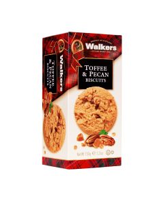 Walkers Shortbread - Carton Toffee & Pecan Biscuits - 12 x 150g