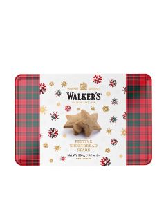 Walkers Shortbread - Festive Shortbread Stars - 6 x 260g