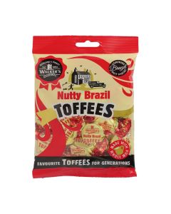 Walkers Nonsuch Limited - Nutty Brazil Toffees - 12 x 150g