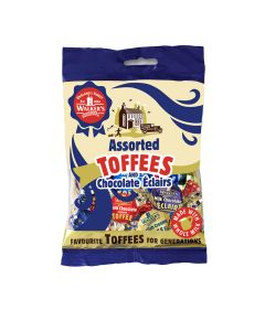 Walkers Nonsuch Limited - Assorted Toffees & Chocolate Eclairs Bag - 12 x 150g