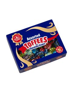 Walkers Nonsuch - Assorted Toffees & Chocolate Eclairs Gift Box - 8 x 350g