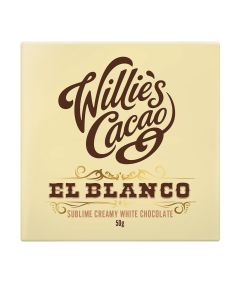Willie's Cacao - El Blanco, White Chocolate - 12 x 50g