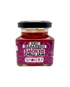 Welshhomestead Smokery - Red Habanero & Strawberry Smoked Chilli Jam - 6 x 128g