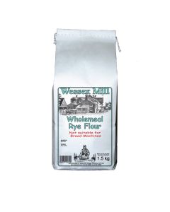 Wessex Mill - Wholemeal Rye Bread Flour - 5 x 1.5kg