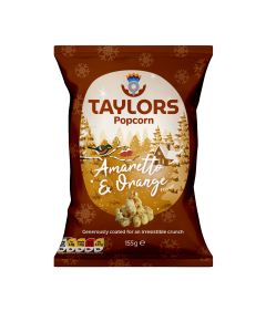 Taylors - Amaretto & Orange Popcorn - 8 x 155g