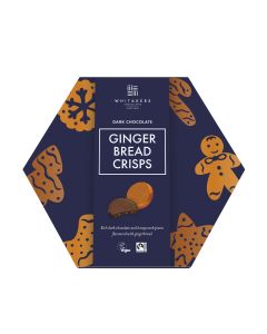 Whitakers - Fairtrade Dark Gingerbread Honeycomb Crisps - 8 x 165g