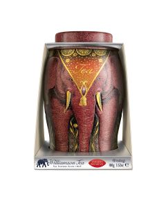 Williamson Tea - Large Elephant Kenyan Earth - English Breakfast Tea Bags (40) - 6 x 100g